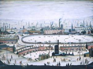 The Pond by LS Lowry, 1950